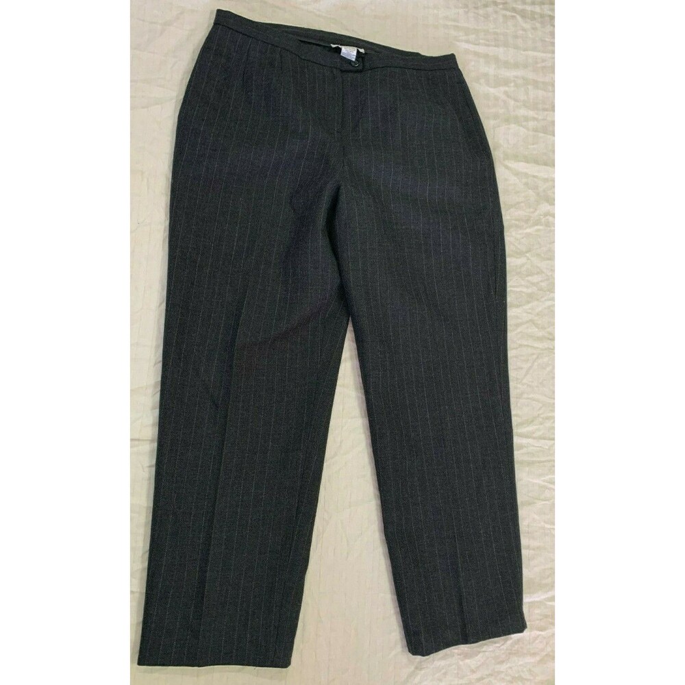 DRESSBARN WOMENS 100 %WOOL PANTS SIZE 12